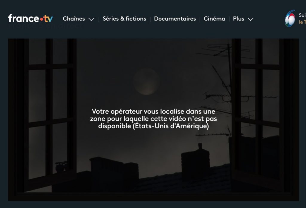 paris roubaix direct france.tv géolocalisation