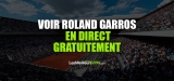 Comment voir Roland Garros en direct gratuitement en 2023 ?
